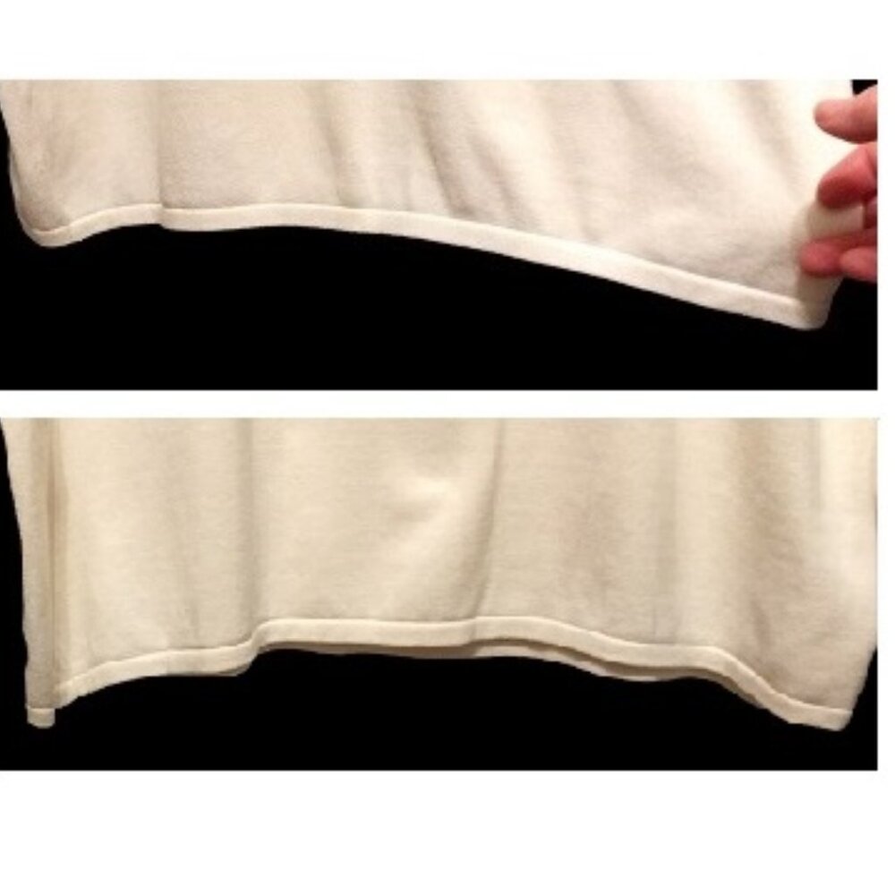 Off White Sweater, 1X - Picture 8 of 14